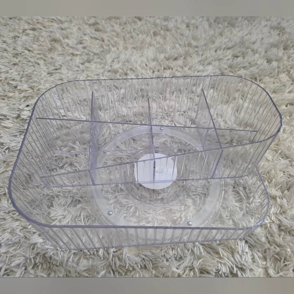 Bullseye Collection 9 Section Rotating Beauty Organizer
